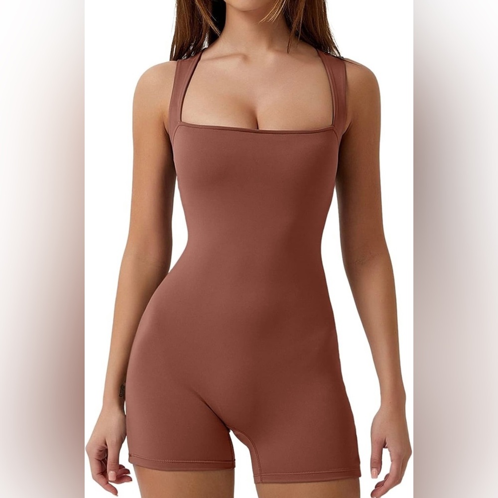NWT Brown jumpsuit